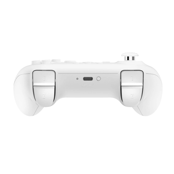 Геймпад 8Bitdo 64 Bluetooth Analogue 3D, Switch, Switch 2, Windows, and Android Білий