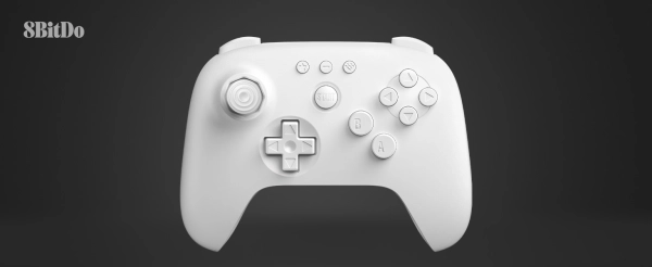 Геймпад 8Bitdo 64 Bluetooth Analogue 3D, Switch, Switch 2, Windows, and Android Білий