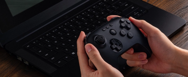 Геймпад 8Bitdo 64 Bluetooth Analogue 3D, Switch, Switch 2, Windows, and Android Чорний