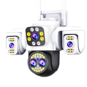 Вулична 16 MP 10X Zoom IP камера Techsion 4 в 1 WiFi Yoosee