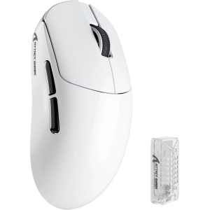 Миша ATTACK SHARK X8 Pro PAW 3395PRO Sensor,40K DPI,8K 2.4G/USB-C з кабелем/Bluetooth Біла