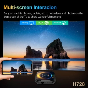 Vontar H728 4/32 DDR Android 14 Голос Управління Вентилятор