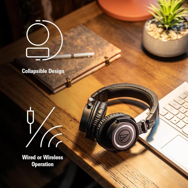 Навушники Audio-Technica ATH-M50xBT2 Чорні