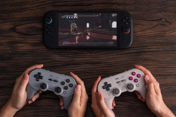 Бездротовий геймпад 8BitDo Pro 3 Bluetooth Switch/Switch 2, Windows, Apple, SteamOS, Android Сірий