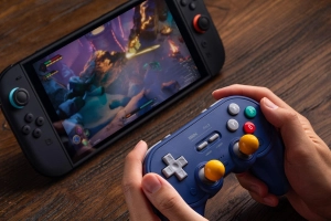 Бездротовий геймпад 8BitDo Pro 3 Bluetooth Switch/Switch 2, Windows, Apple, SteamOS, Android Сірий