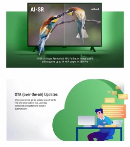 Ugoos X5M PRO 4/32, Amlogic (S905X5M) Android 14, 4K AV1 Голос Управління