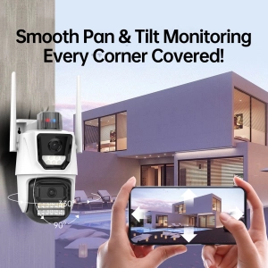 Зовнішня 8 MP IP WiFi камера TOX EP17-QQ-8M Автостеження за людиною ICSEE