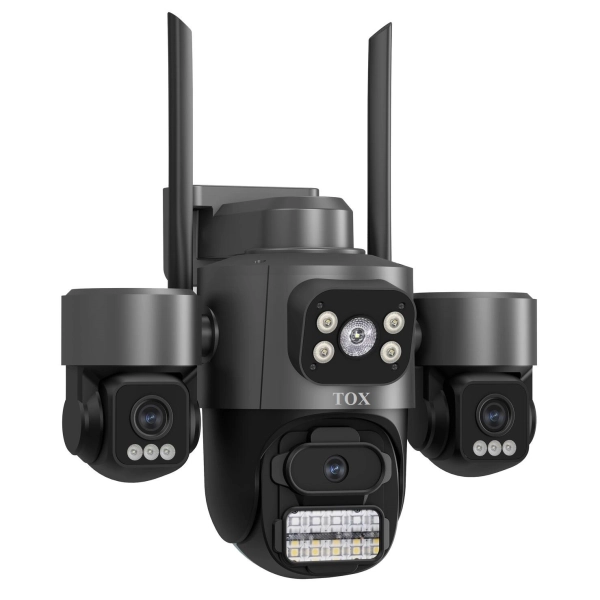 Вулична IP WiFi камера 3 в 1 TOX A32 ICSEE Стеження за людьми