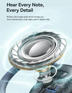 Навушники Baseus Eli Fit Open-Ear TWS спортивні амбушюри для бігу - black