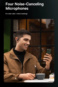 Навушники Baseus Eli Fit Open-Ear TWS спортивні амбушюри для бігу - black