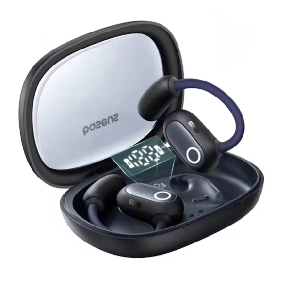 Навушники Baseus Eli Fit Open-Ear TWS спортивні амбушюри для бігу - black