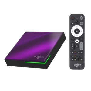 Ugoos SK4 4/64, Amlogic (S905X5M-J) Android 14, 4K AV1 Голос Управління