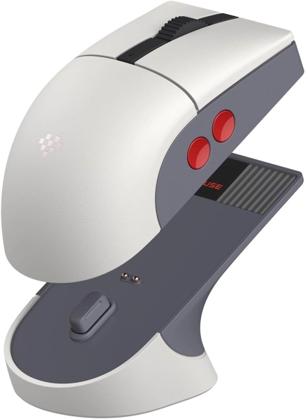 Бездротова миша 8BitDo Retro R8 26000 DPI, PAW3395 2.4G/BT N Edition Сіра