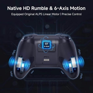 Геймпад MOBAPAD Chitu 2 HD Механічні кнопки, Турбо, 6 осьовий гіроскоп Black