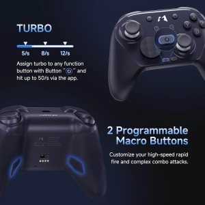 Геймпад MOBAPAD Chitu 2 HD Механічні кнопки, Турбо, 6 осьовий гіроскоп Black