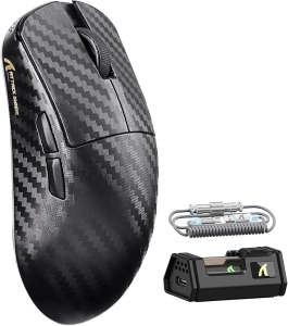 Миша ATTACK SHARK R11 ULTRA 42000 DPI, PAW3950 MAX, Carbon Shark, 8K,Black