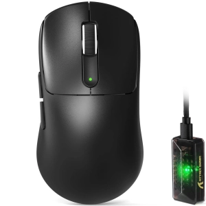 Бездротова миша ATTACK SHARK V5 42000 DPI PAW3950MAX,8K,Nordic 52840,Black