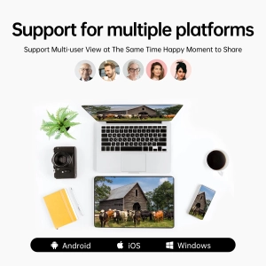 Зовнішня IP WiFi камера QEARIM EP20-SP3M ICSEE 3 Лінзи автостеження за людиною