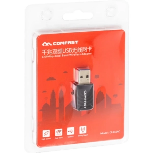 Comfast CF-812AC USB3.0 Gigabit 1300Mbps 2.4/5.8Ghz Дводіапазонний WiFi AC адаптер