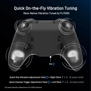 Геймпад Flydigi Vader 5S провідний для Xbox Series X|S, Xbox One, Windows Чорний