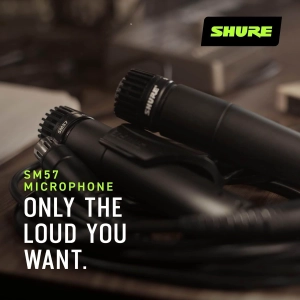 Мікрофон Shure SM57-LCE Чорний