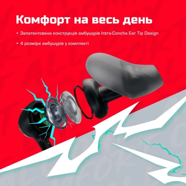 Навушники HyperX Cloud Earbuds III Wired Чорні