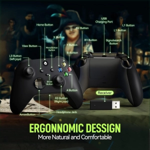Бездротовий геймпад Wireless Controller Black
