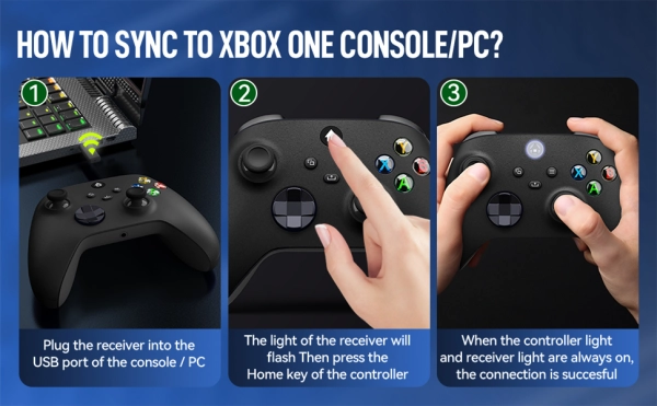 Бездротовий геймпад Wireless Controller Black